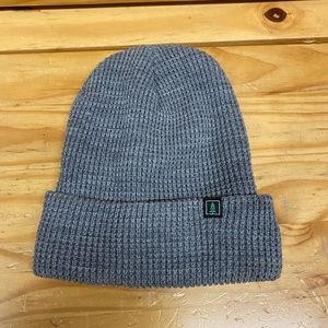 Richardson Gray Winter Beanie. Unisex. With tree logo. Never worn